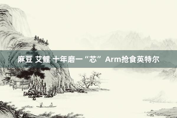 麻豆 艾鲤 十年磨一“芯” Arm抢食英特尔