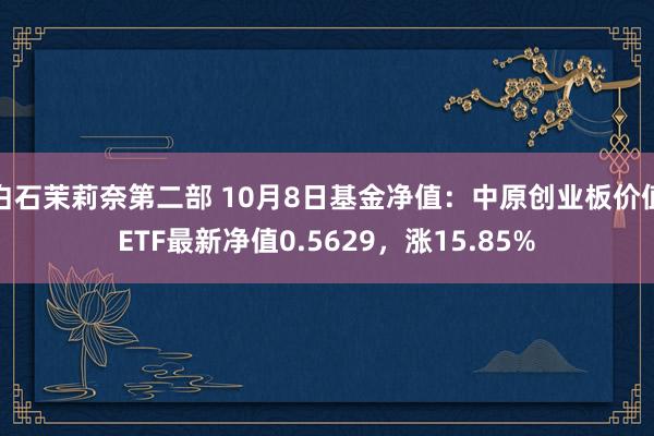 白石茉莉奈第二部 10月8日基金净值：中原创业板价值ETF最新净值0.5629，涨15.85%