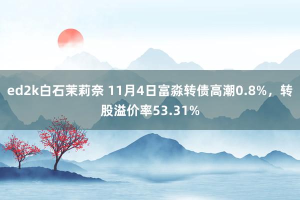 ed2k白石茉莉奈 11月4日富淼转债高潮0.8%，转股溢价率53.31%